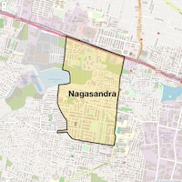 Nagasandra Map