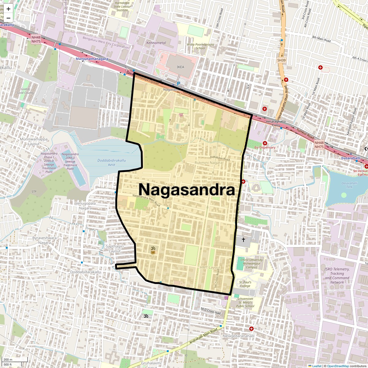 Check Time Travel of Nagasandra, Bangalore