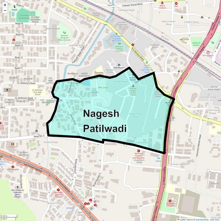 Location Map of Nagesh Patilwadi