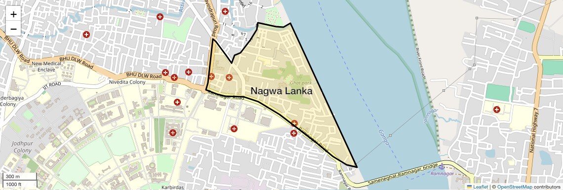 Check Time Travel of Nagwa Lanka, Varanasi