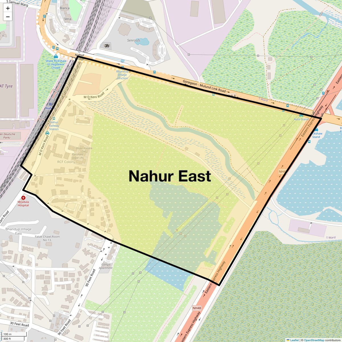 Check Time Travel of Nahur East, Mumbai