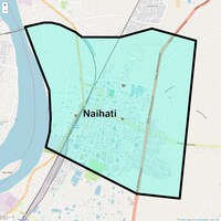 Naihati Map
