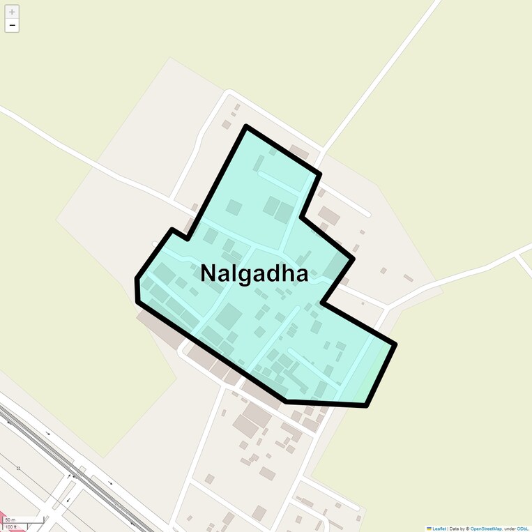 Location Map of Nalgadha