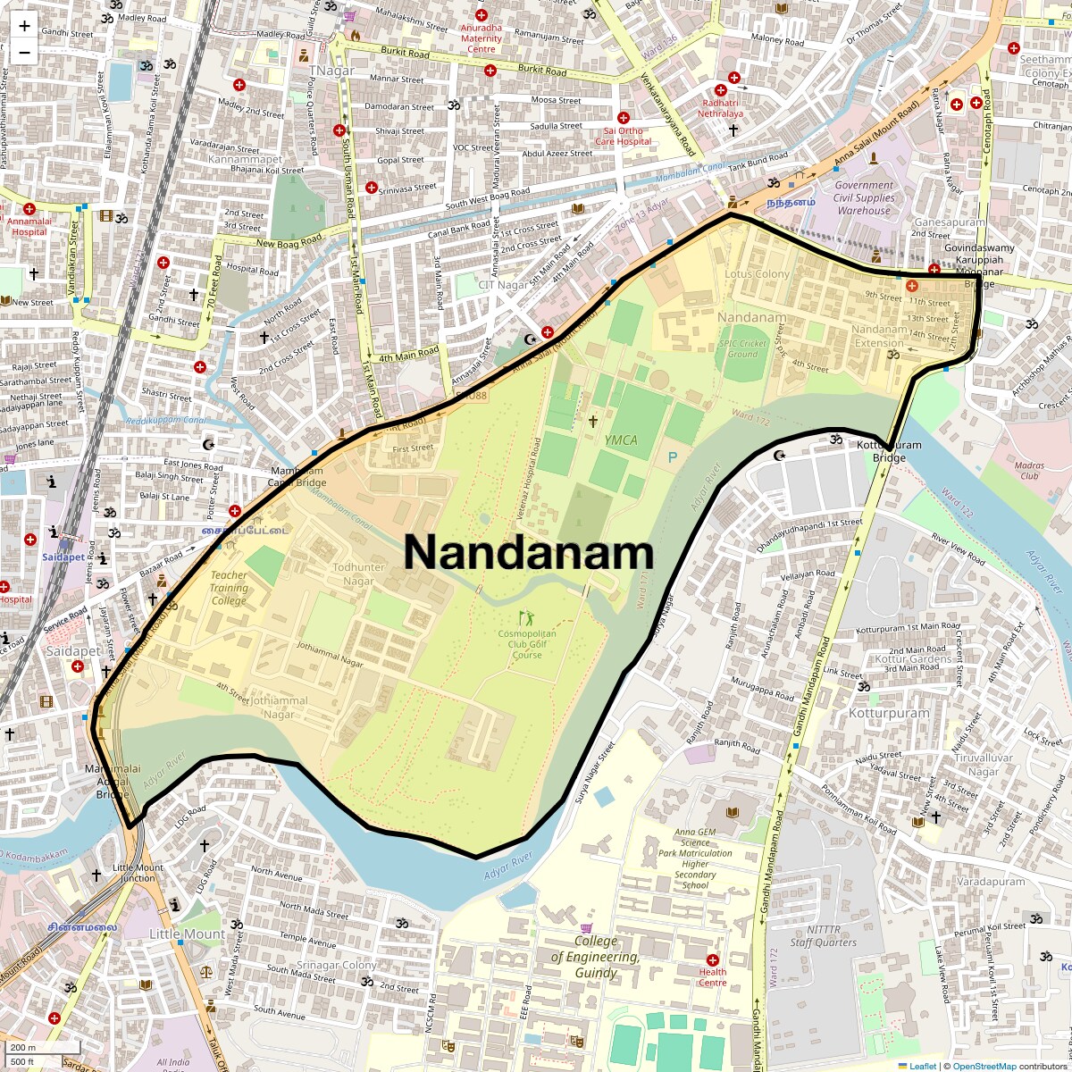 Check Time Travel of Nandanam, Chennai