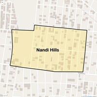 Nandi Hills Map