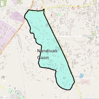 Nandivali Gaon Map