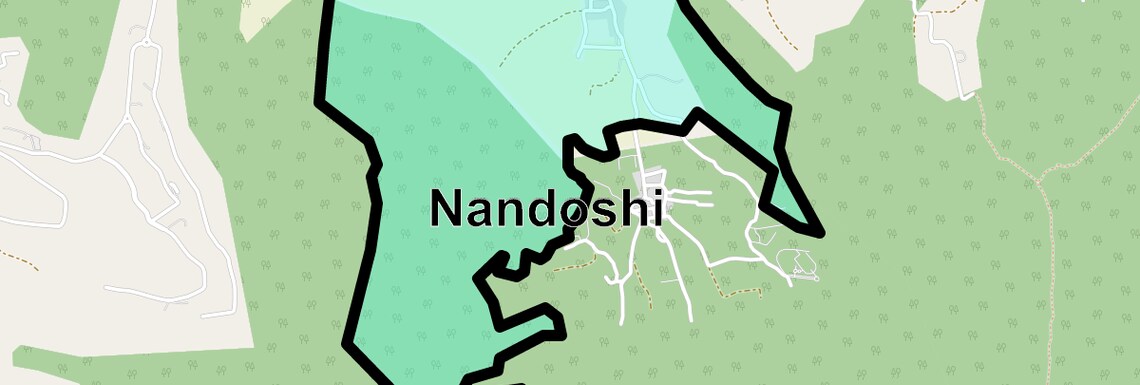 Location Map of Nandoshi, Pune
