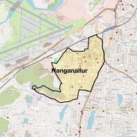 Nanganallur Map
