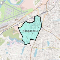 Nanganallur Map