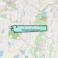 Nanmangalam Map