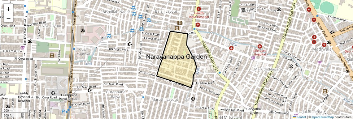 Narayanappa Garden,Bangalore