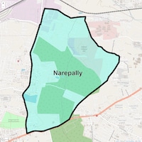 Narepally Map