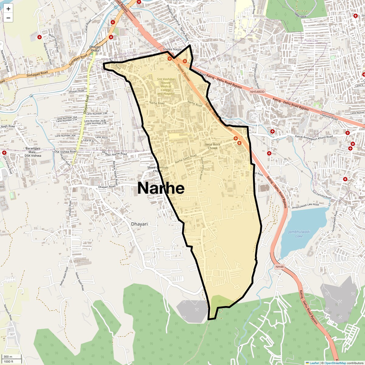 Check Time Travel of Narhe, Pune