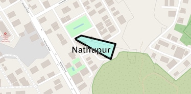 Location Map of Nathupur, Gurgaon