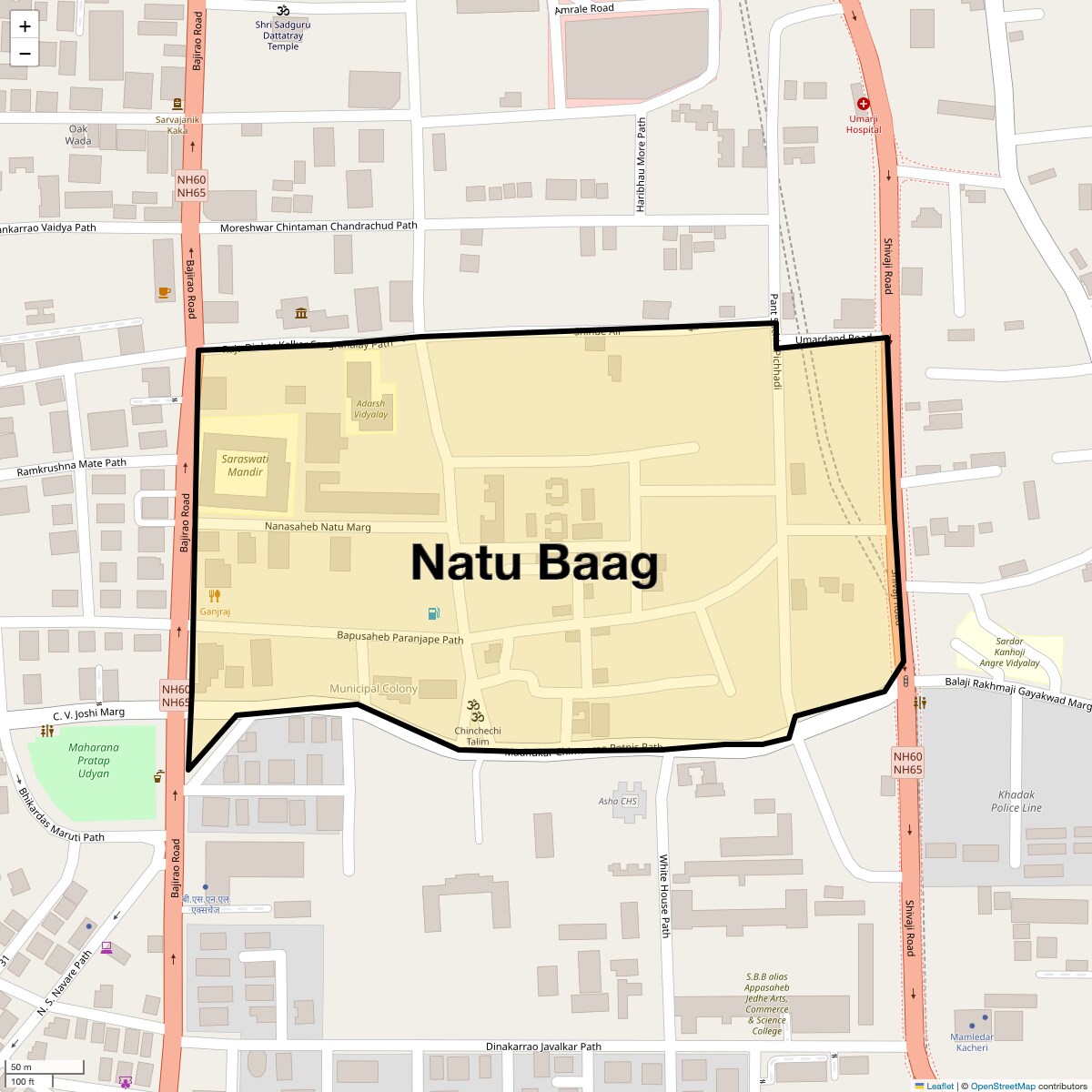 Check Time Travel of Natu Baag, Pune