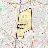 Natwar Nagar Map