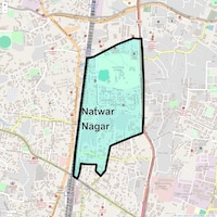 Natwar Nagar Map