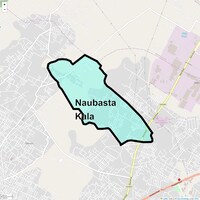 Naubasta Kala Map