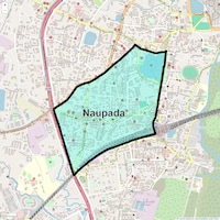 Naupada Map
