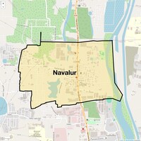 Navalur Map