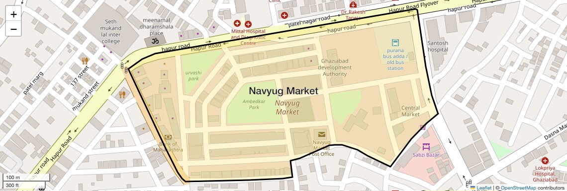 Check Time Travel of Navyug Market, Ghaziabad