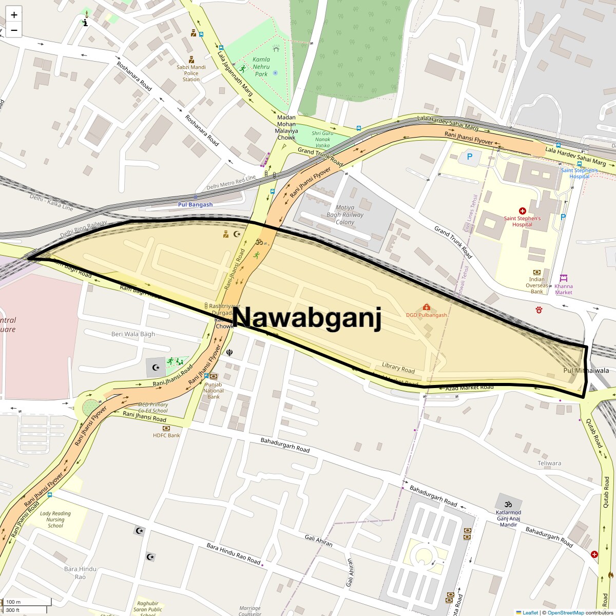 Check Time Travel of Nawabganj, Delhi