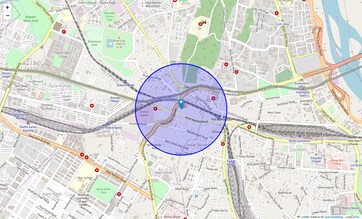 Location Map of Nawabganj, Delhi