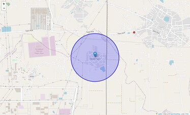 Location Map of Nawada Tigaon Village, Faridabad