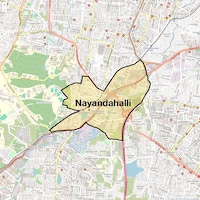 Nayandahalli Map