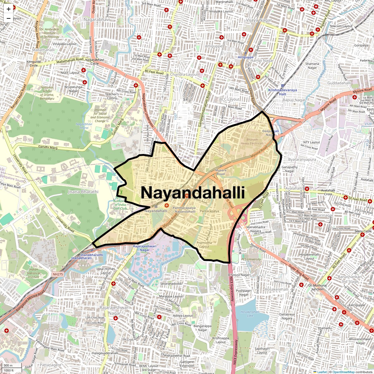 Check Time Travel of Nayandahalli, Bangalore