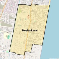 Neelankarai Map