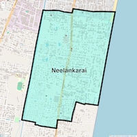 Neelankarai Map