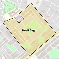 Neeti Bagh Map