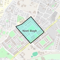 Neeti Bagh Map