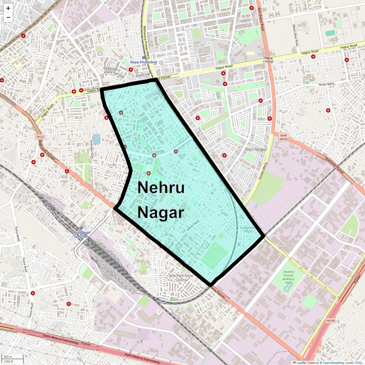 Check Time Travel of Nehru Nagar, Ghaziabad