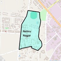 Nehru Nagar Map