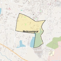 Neknampur Map