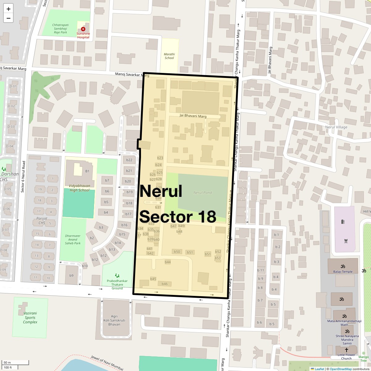 Check Time Travel of Nerul Sector 18, Navi Mumbai