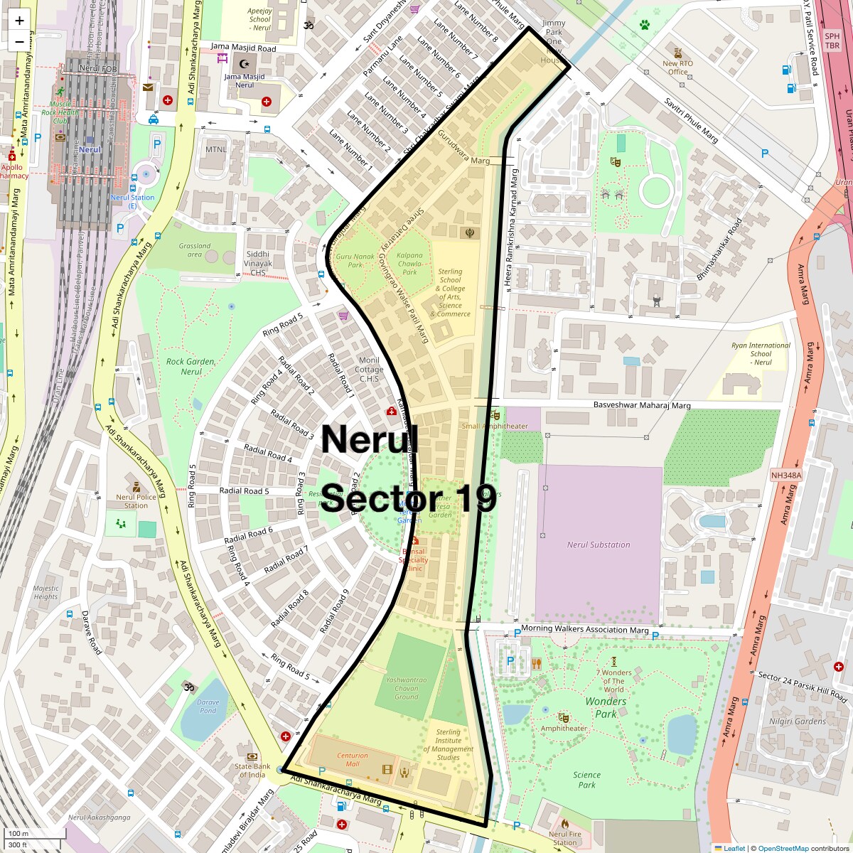 Check Time Travel of Nerul Sector 19, Navi Mumbai