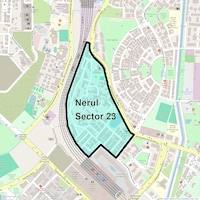 Nerul Sector 23 Map