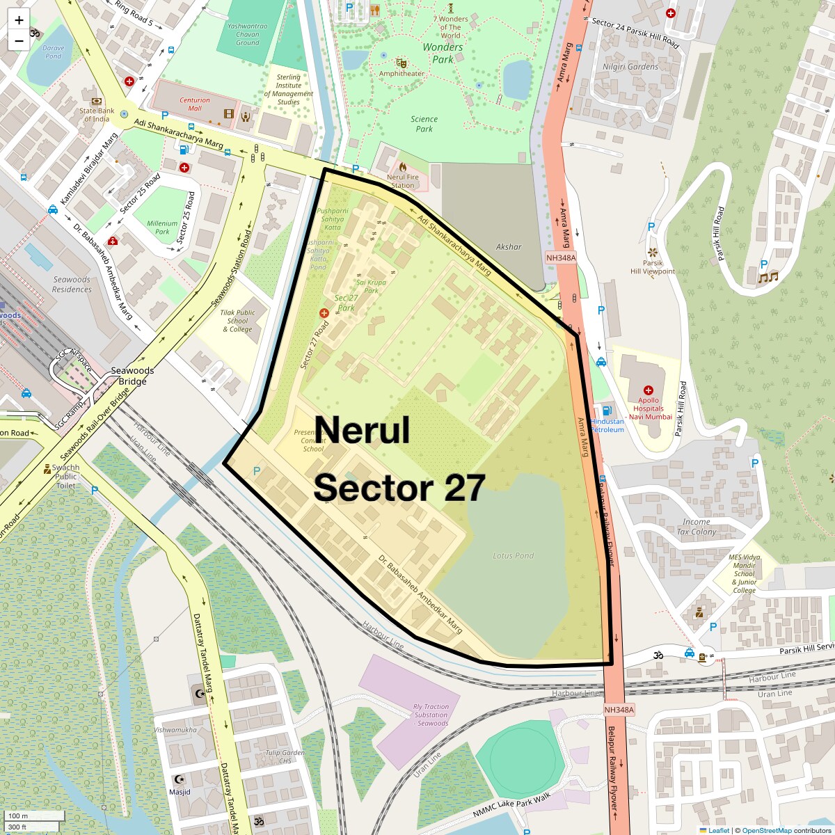 Check Time Travel of Nerul Sector 27, Navi Mumbai