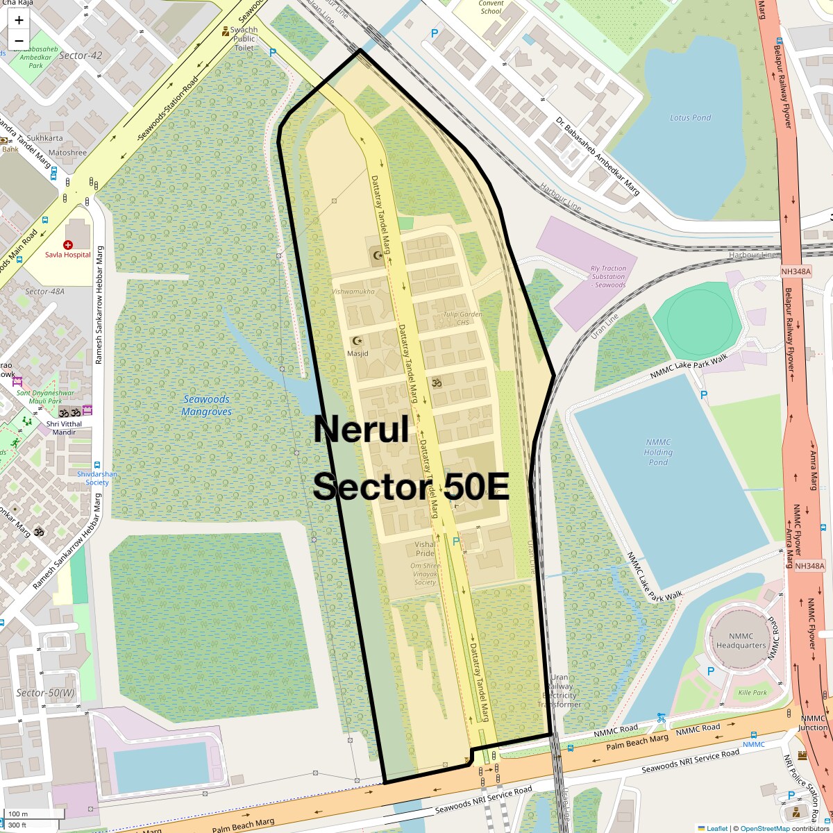 Check Time Travel of Nerul Sector 50E, Navi Mumbai