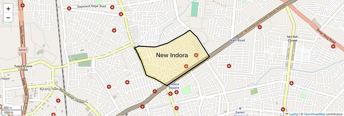 New Indora Map