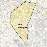 New Mallepally Map