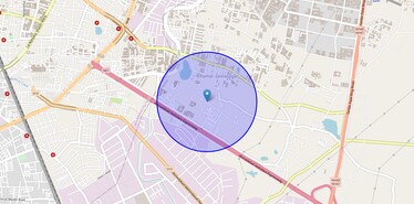 Location Map of New Maninagar, Ahmedabad