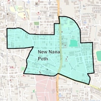 New Nana Peth Map