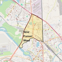 New Panvel West Map