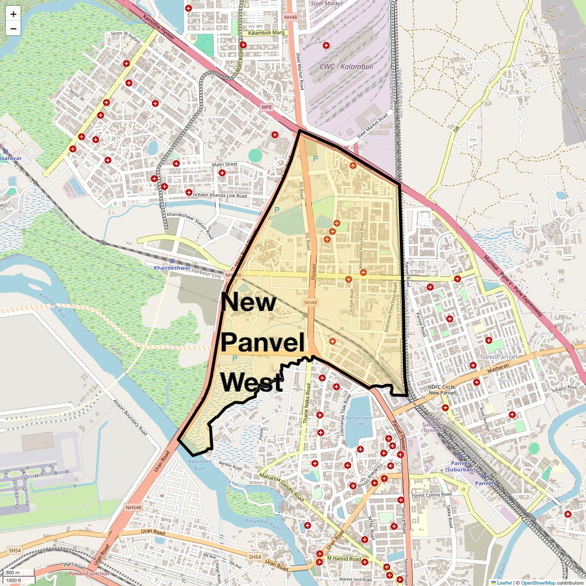 Check Time Travel of New Panvel West, Navi Mumbai