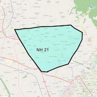 NH 21 Map