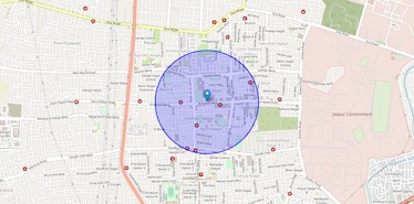 Location Map of Nh 8, Jaipur